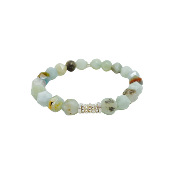 Star Cut Labradorite Bracelet