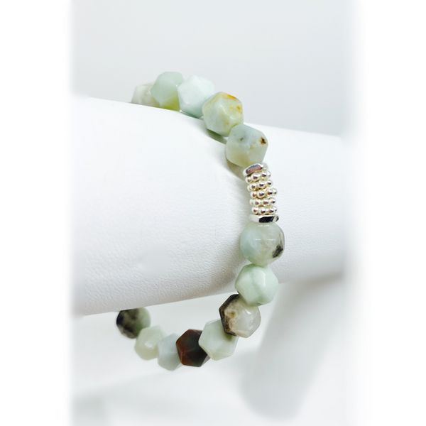 Star Cut Labradorite Bracelet