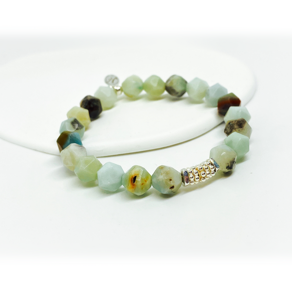 Star Cut Labradorite Bracelet