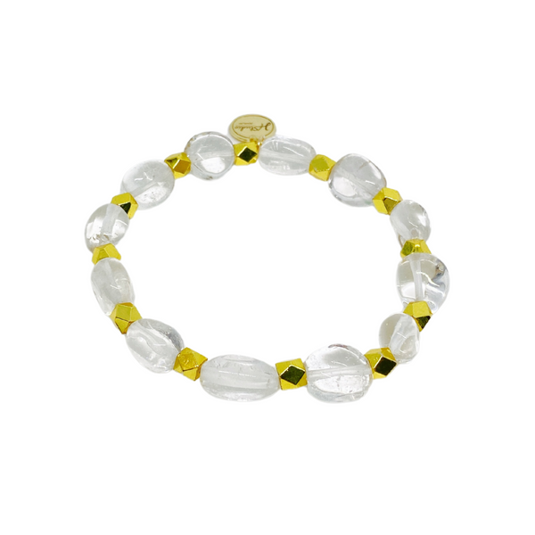 Quartz Nugget Bracelet
