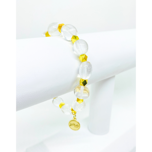 Quartz Nugget Bracelet