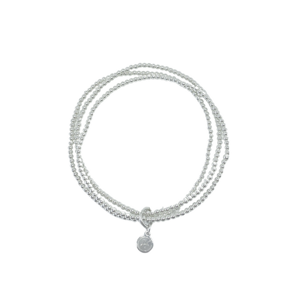2mm Ball Bracelet Trio