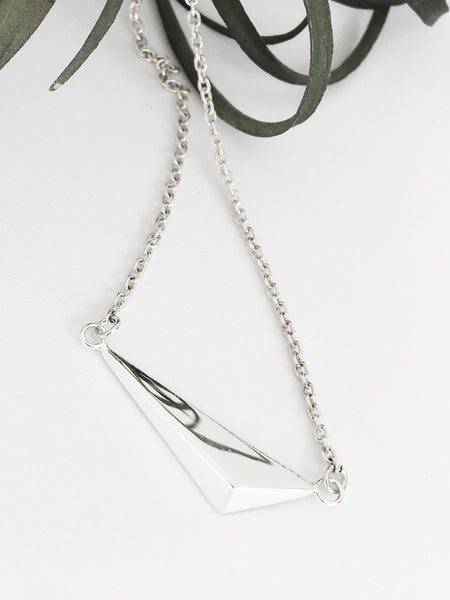Geometric Sterling Necklace