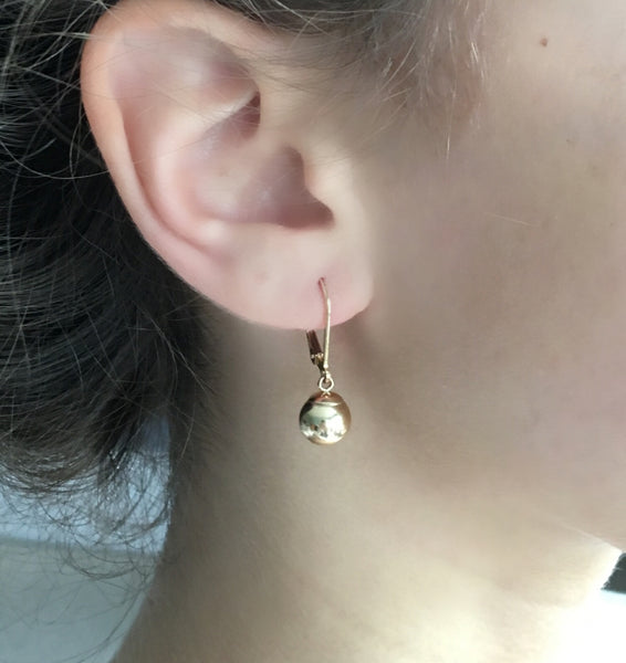 Classic Ball Earrings - Gold Filled