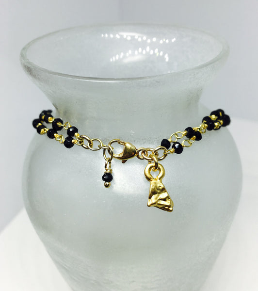 Petite Spinel Chain Bracelet