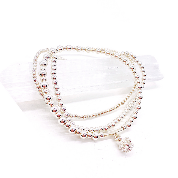 Sterling Silver Bracelet Gift Set - #6