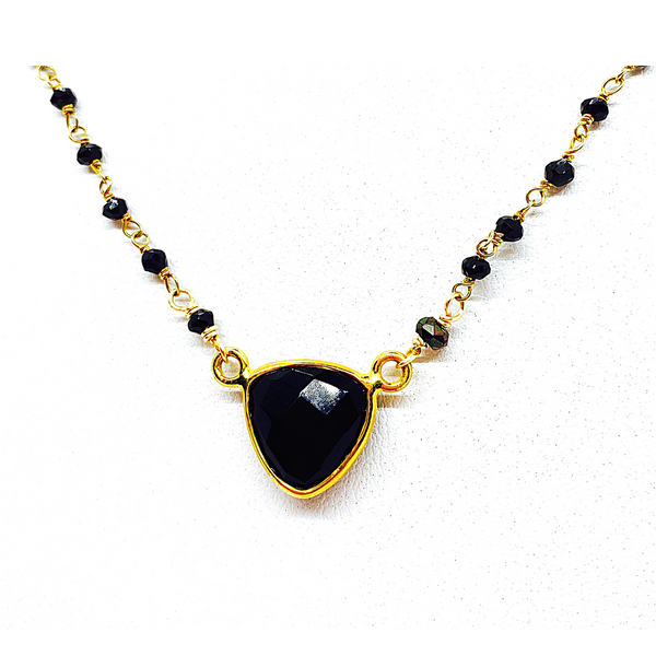 Double Strand Spinel Necklace