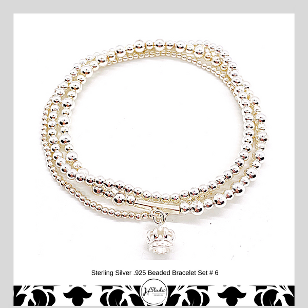 Sterling Silver Bracelet Gift Set - #6