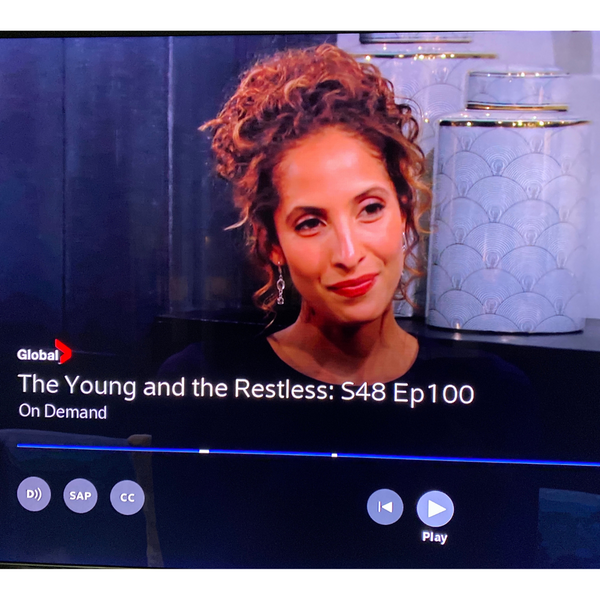 "As seen on TV" Young & the Restless Crystal Dangle Earrings