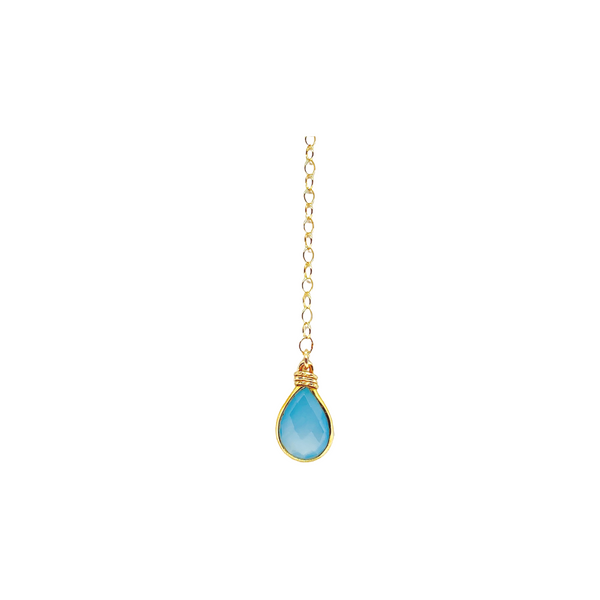 Y Gemstone Necklace