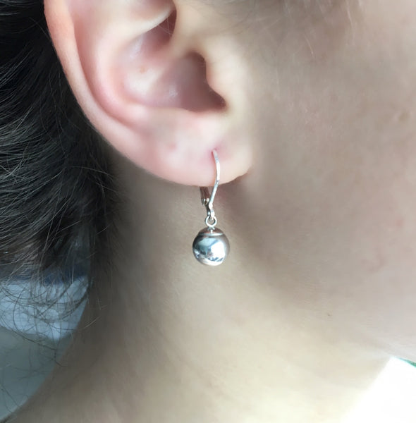 Classic Ball Earrings - Sterling Silver