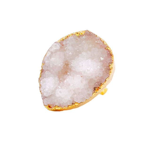 Natural Druzy Ring