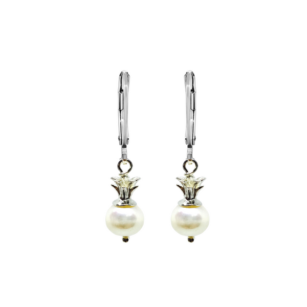 Pineapple Pearl Earrings