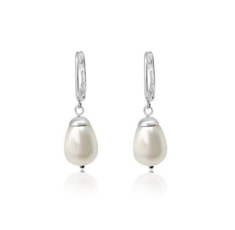 XL Baroque Pearl Earrings