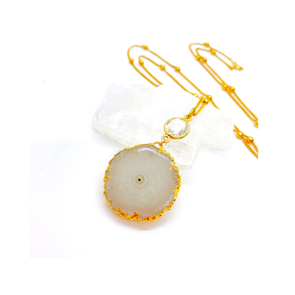 Solar Quartz Necklace