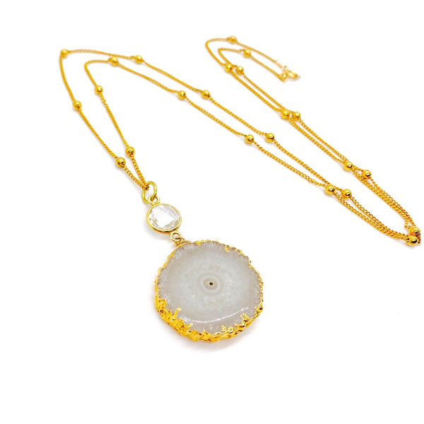 Solar Quartz Necklace