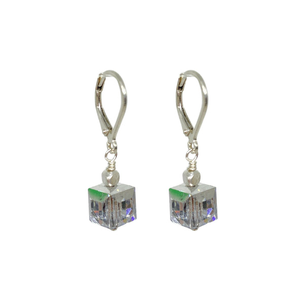 Swarovski Silver Shade Earrings