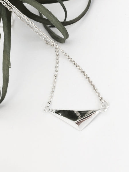 Geometric Sterling Necklace