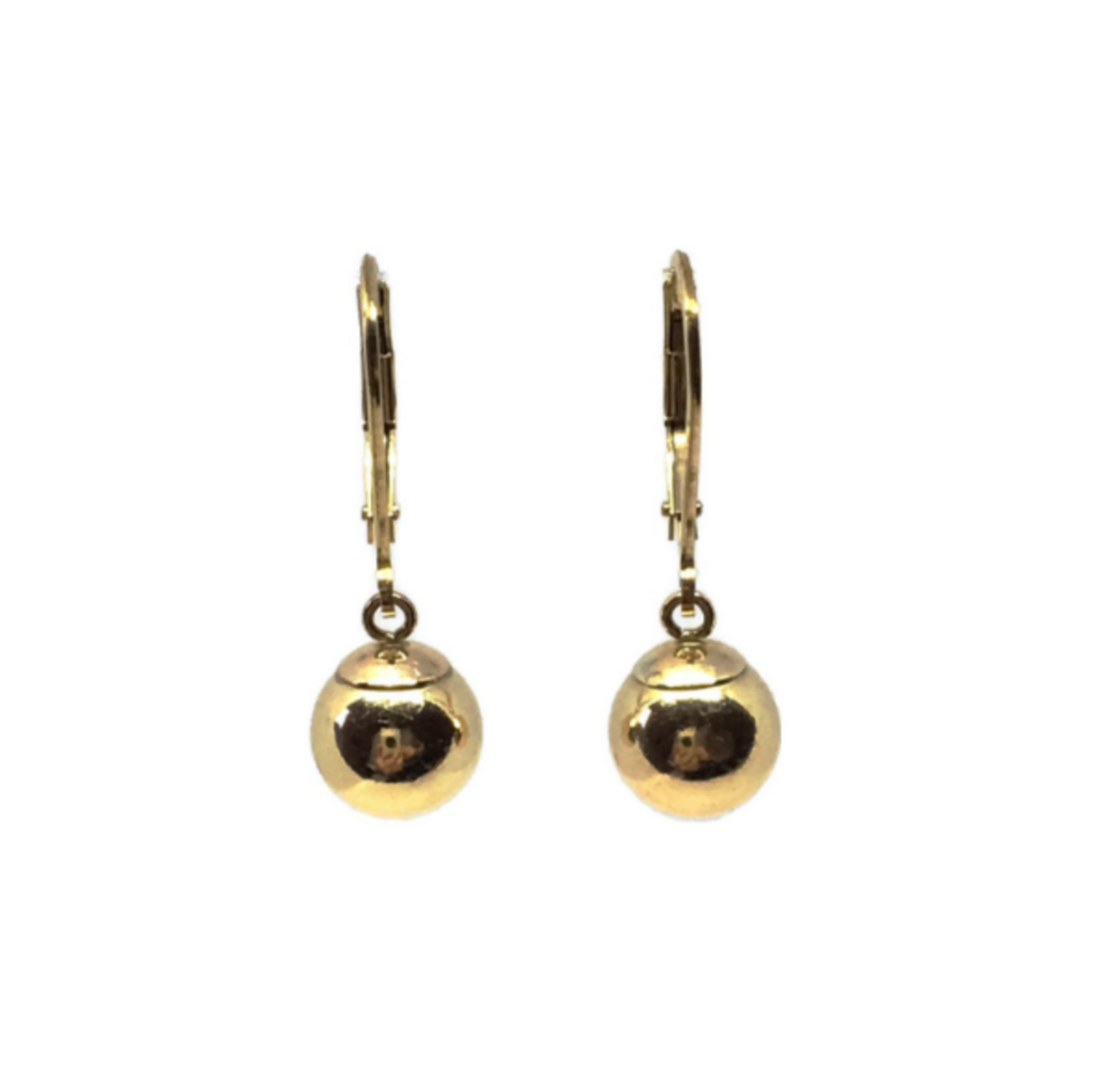 Classic Ball Earrings - Gold Filled | H Studio Jewelry Classic Ball Earrings - Gold Filled | H Studio Jewelry