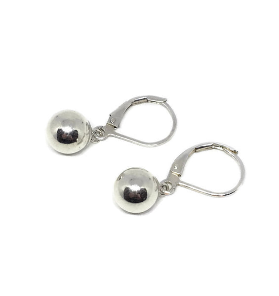 Classic Ball Earrings - Sterling Silver