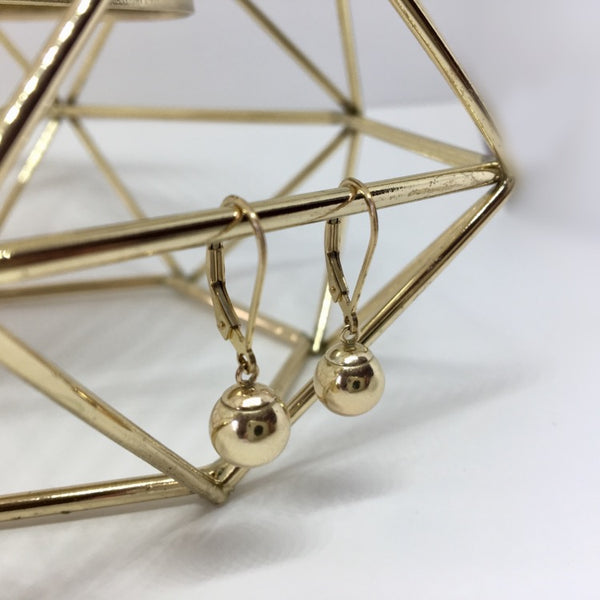 Classic Ball Earrings - Gold Filled