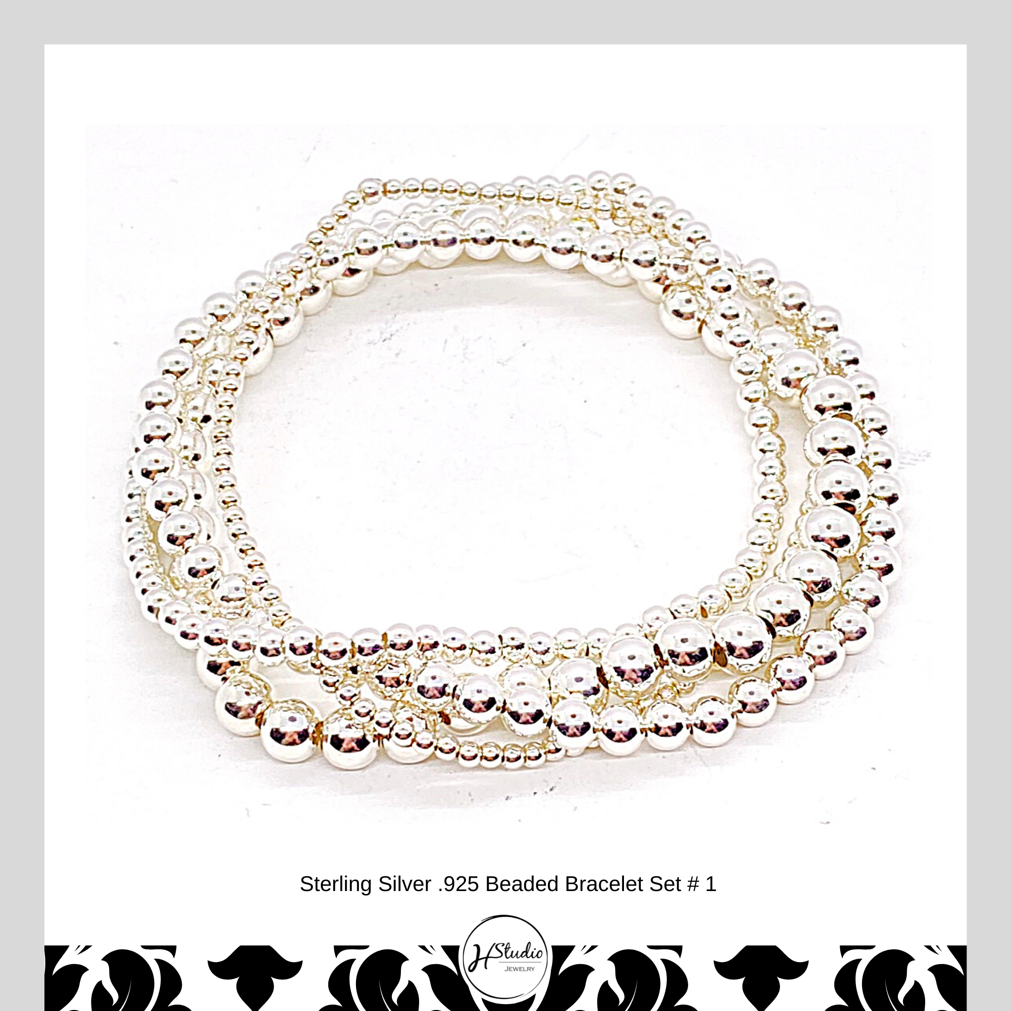 Sterling Silver Bracelet Gift Set - #1