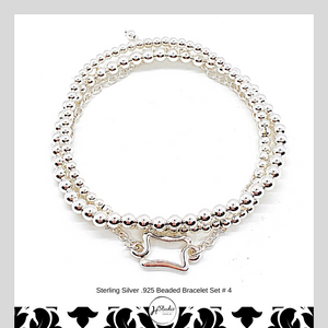 Sterling Silver Bracelet Gift Set - #4