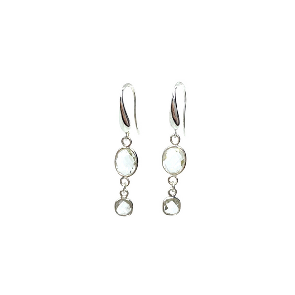 "As seen on TV" Young & the Restless Crystal Dangle Earrings