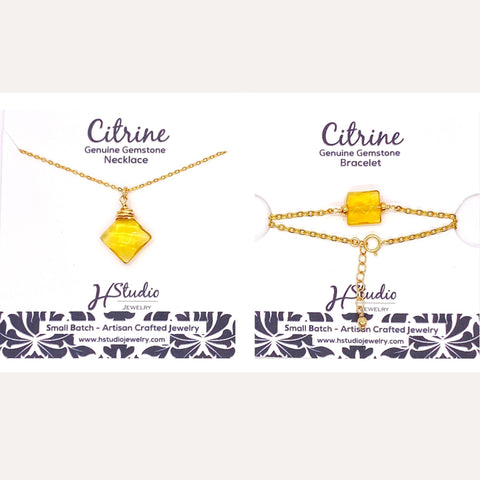 Lil Gemtone Gift Set - Citrine